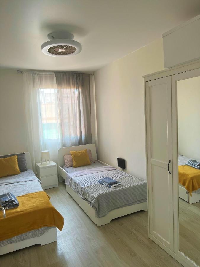 Cozy Modren Apartment On Malvarrosa Beach Valenza Esterno foto